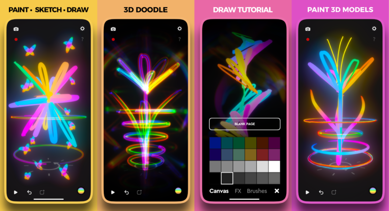 Doodle Pad vs Concepts drawing apps on iPad for quick ideas