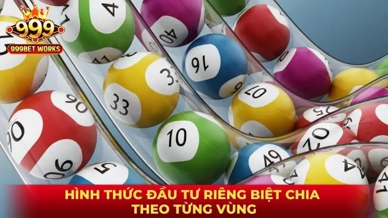 Hình thức đầu tư riêng biệt chia theo từng vùng