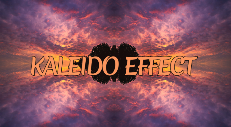 Creating a kaleidoscope photo effect using iPhone camera app