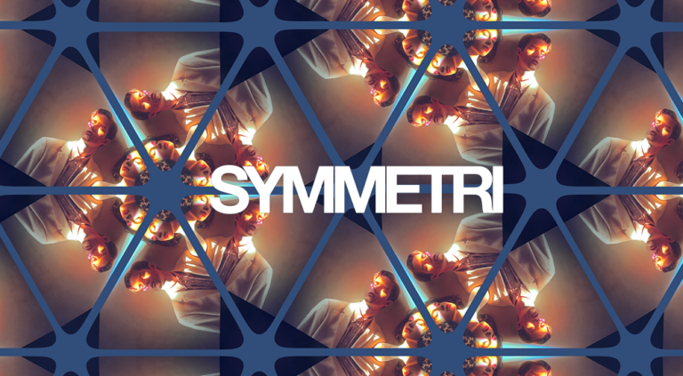 Symmetrical photo effect created with Kaleidoscope: Prism & Lens 3D