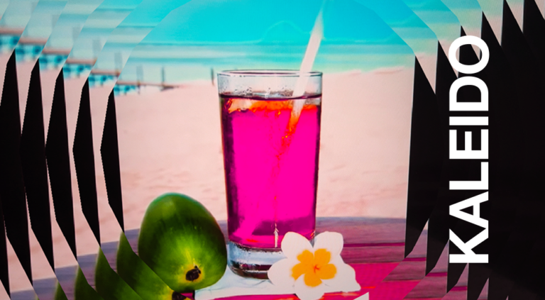 Viral TikTok video with prism lens effect