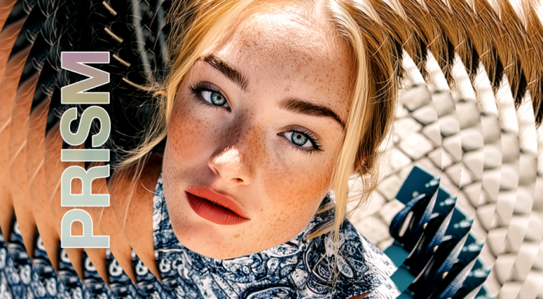 Live prism filter effect from Kaleidoscope app on iPhone